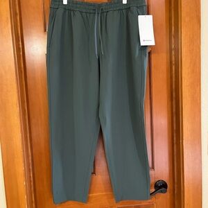 lululemon athletica Straight-Leg Drawstring Pants in Dark Green
